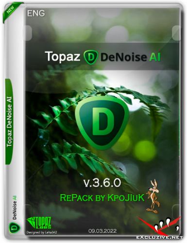 Topaz DeNoise AI v.3.6.0 RePack by KpoJIuK (ENG/2022)