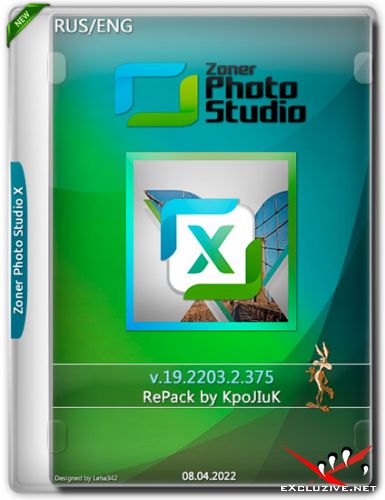 Zoner Photo Studio X v.19.2203.2.375 RePack by KpoJIUK (RUS/ENG/2022)