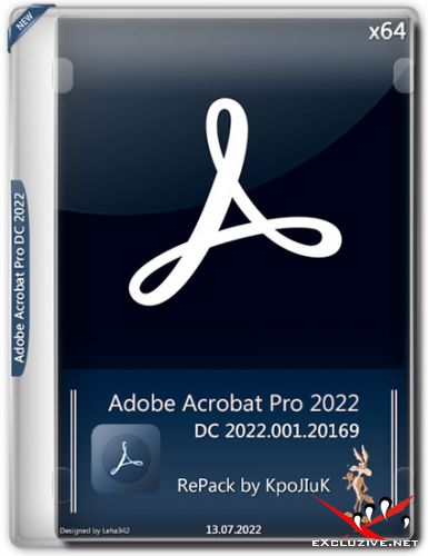 Adobe Acrobat Pro DC 2022.001.20169 RePack by KpoJIuK (MULTi/RUS/2022)